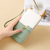 New Women's Handbag Wallet Women's Long Korean Style Color Contrast Patchwork Zip Tassel Large Capacity Wallet
