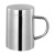 Korean 304 Stainless Steel Double-Wall Insulated Cup Stainless Steel Office Cup Vacuum Cup Mug Kindergarten Cup