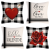 Valentine's Day Printed Pillow Mother's Day Cushion Sofa Backrest Valentine's Day Mother's Day Gift Plush Toy