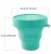 Printing Candy Color Portable Travel Folding Silica Gel Cup Outdoor Telescopic Gargle Cup Telescopic Silicone Cup