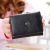 2022 New Wallet Women's Short Korean-Style Simple Cute Tri-Fold Women's Coin Purse Love Wallet Women's Bag