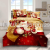 Christmas Series Cross-Border Three-Piece Amazon down Quilt Cover Brushed Four-Piece Foreign Trade Two-Piece Set Can Be Customized
