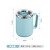 Cross-Border Amazon Mug Stainless Steel Liner Lid Straw Office Cup Handle Convenient Coffee Cup Logo Manufacturer