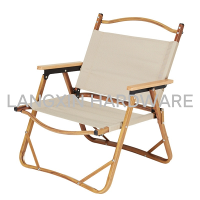 Kermit Chair Outdoor Folding Chair Car Folding Chair Camping Chair Wood Grain Chair Portable Picnic Folding Chair Wholesale