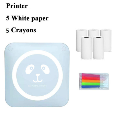 C17 Panda Mini Printer Bluetooth Thermal Printing Adhesive Sticker Student Wrong Question Intelligence Labeling Machine