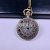 New Exquisite Carved Hollow Pocket Watch Flip Medium Lanyard Quartz Watch Travel Memorial