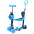 New Three-in-One Children's Scooter Multi-Functional Baby Walker Fashion Tri-Scooter Removable Seat