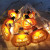 Halloween Lighting Chain Scene Layout Led Pumpkin Lighting Chain Outdoor Holiday Decoration Led Halloween Lighting Chain