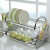 Taojuhuan Kitchen Two-Tier Bowl and Dish Storage Rack Multi-Functional S-Type Draining Rack Storage Rack Floor One 