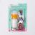 Cross-Border Hot Sale Dc12v Bulb DC Low Voltage LED Bulb Ppabs4 Rice Wire with Switch Big Clip Colorful Covers