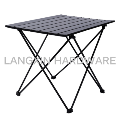 New Outdoor Folding Table Mini-Portable Mountaineering Camping Barbecue Table Lightweight Aluminum Alloy Egg Roll Table in Stock Wholesale