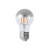 LED Filament and Bulb A60 Semi-Silver Plated Shadowless Bulb E27 Spiral Mouth Magic Bean Chandelier Light Source
