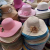 Hot Sale at Scenic Spot 10 Yuan Model Summer Hat Men and Women Mixed Beach Travel Sun Covering Big Brim Straw Hat Running Stall