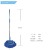 Fiber Convenient Lock Mop Self-Drying Water Mop Stainless Steel Self-Screw Water Mop Home Slippers Automatic Water Squeezing Mop