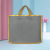 Golden Edge Frosted Bag Plastic Bag Clothing Store Handbag Cloth Bag Gift Bag High-End Clothing Store Bag Printing
