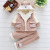 New Little Children's Clothes Vest Three-Piece Autumn and Winter Baby Cotton-Padded Clothes Baby Outdoor Clothing Suit Wholesale Factory Supplier
