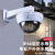 2022 New Solar Lamp Fake Camera Monitor Lamp Human Body Induction Wall Lamp Wireless Anti-Thief Courtyard Street Lamp