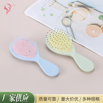 Candy Color Mini Air Cushion Comb Leather Massage Comb Cute Girl Small Airbag Comb Smooth Hair Hairdressing Comb