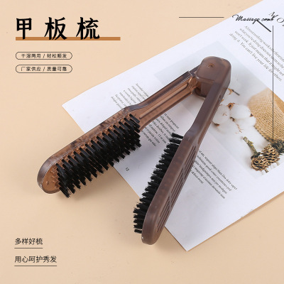 Hairdressing Comb Straightening Comb Wooden Straight Comb Hair Tools Hair-Pulling Comb Bristle Comb Plywood Comb