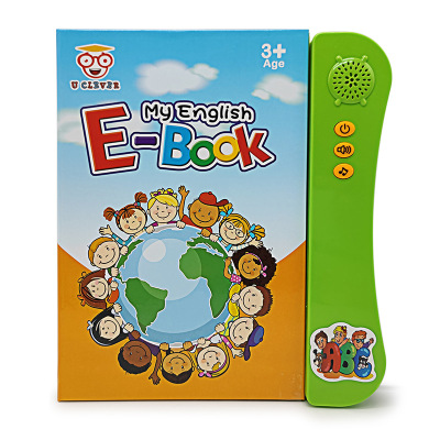 Cross-Border New Arrival English Finger Point Reading Machine Children's Early Education Intelligent E-book Learning Toy English Audio Book