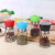 Manual Grinding Device Kitchen Spice Bottle Black Pepper Pepper Condiment Bottle Transparent Glass Sesame Cumin Mill Bottle