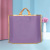 Golden Edge Frosted Bag Plastic Bag Clothing Store Handbag Cloth Bag Gift Bag High-End Clothing Store Bag Printing