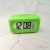 New Mini Electronic Clock Simple Clock Children Cute Little Alarm Clock Lightweight Clock Candy Color Clock 1861