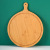 Japanese Bread Plate Pizza Plate Wooden Tray Cake round Western Food Small Tray Tableware Wooden Tray
