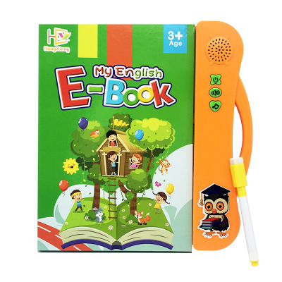 New Early Childhood Education Finger Point Reading Machine Children's English Learning Machine Toy Popular Smart Audio E-book