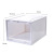 Large Plastic Shoe Box Transparent and Dustproof Magnetic Door Football Wall High-Top Basketball Shoes a Sneakers J Hand-Made Storage Box