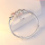 Plated S925 Sterling Silver Sayonara Bracelet Female Net Red Same Style Swan Lucky Changeable Beads Silver Bracelet