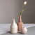 Morandi vase colored frosted decoration designer model room dried flower ins Nordic style ceramic vase