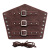 Selling Accessories New Exaggerated Men's Leather Wristband Hand Guard Personality Wide Leather Punk Riding Arm Guard