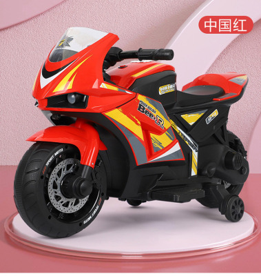 New Children's Electric Car Motorcycle with Light Early Education Music Children's Novelty Toys Support One Piece Dropshipping