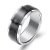 Fashion Stainless Steel Cross Shelf Ring Trendy Men Retro Easy Matching Can Rotatable Ring Ring