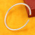Sterling Silver Bracelet Heart Sutra Bracelet Women's Young Pole Open Pure Silver Solid Silver Bracelet Glossy Wholesale