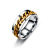and America Cross Border Rotatable Titanium Steel Chain Ring Internet Hot Stainless Steel Ring Whole Yiwu Small Jewelry