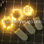 New LED Button Lighting Chain Button Battery Box Copper Light String Lighting Chain Color Lighting Chain Gift Box String Decorative Light