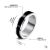 Ornament Titanium Steel Can Be Cross-Border Hot Male European and American Amazon Stainless Steel Couple Rotatable Ring