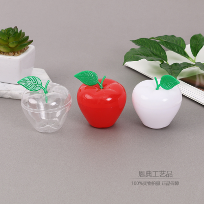 Creative Plastic Apple-Shaped Chocolate Candy Packing Box Valentine's Day Gift Box Wedding Candy Gift Box