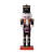 2022 New 25cm Nutcracker Christmas Creative Drum Style Doll Home Decoration Cross-Border Delivery