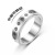 CrossBorder Hot Titanium Steel Rotatable Ring Star Moon Decompression AntiAnxiety Ring Jewelry