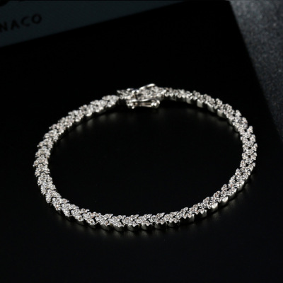 Shipei 2022 New Bracelet Wheat Section All-Match Chain Fresh High Sense Spring and Summer Season New 16/18cm