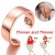 AliExpress Wish Hot Creative Ring Magnetic Health Care Ring Rose Gold Magnet Open Ring Gold Silver