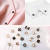 Manufacturer Anti-Exposure Button Brooch Cute Button High-Grade Metal Diamond-Embedded Decorative Buckle Adjustable Sewing Free Nail-Free Button