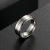 Amazon E-Commerce Supply Simple Titanium Steel Men's Ring European and American Fashion Accessories Stainless Steel Ring