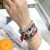 New MultiLayer Bracelet Bohemian Tassel Pendant Beaded Ethnic Scenic Spot Souvenir Decorative Bracelet