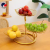 Fruit Plate Nordic Style Grid Red Creative Modern Living Room Home Three-Layer Fruit Plate Simple Iron Multi-Layer Fruit Basket