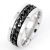 Ring Open Bottle Open Beer Ring Reversible Decompression Men's Rotatable Chain Titanium Steel Ring Stainless Steel Ring