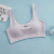 Girl's Underwear Development Period Adolescence Student Bra Junior High School Students High School Cotton Vest Thin Female Older Children